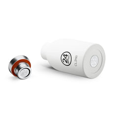 24Bottles Termos boca Clima - Ice White (330 ml)