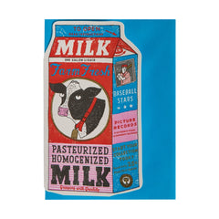 Archivist Čestitka Milk Carton