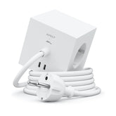 Avolt Square 1 Opal White USB-C - 1,8 m
