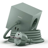 Avolt Square 1 Oak Green USB-C - 1,8 m