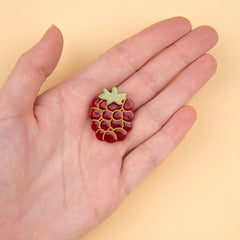 Coucou Suzette Broš Raspberry