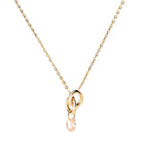 PDPAOLA Peach Lily ogrlica