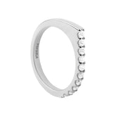 PDPAOLA Prsten Gloss - srebrni