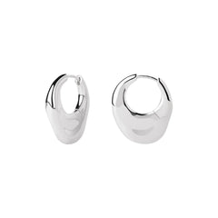 PDPAOLA Volcano naušnice - srebrne