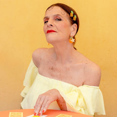 Coucou Suzette Naušnice Orange Blossom