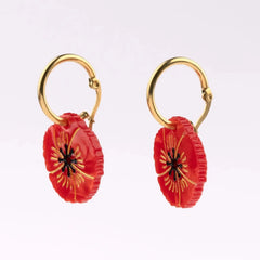 Coucou Suzette Naušnice Poppy