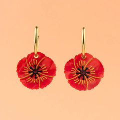 Coucou Suzette Naušnice Poppy