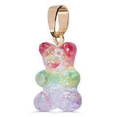 Crystal Haze Nostalgia bear privjesak - Rainbow
