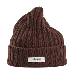 Le Bonnet Pletena kapa Gingerbread - 100% vuna