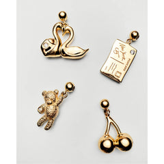 PDPAOLA Charm privjesak Love Swans