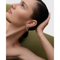 PDPAOLA Naušnice Vento - srebrne