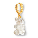 Crystal Haze Nostalgia bear naušnica - Ice