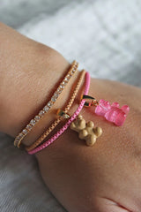 Crystal Haze Nostalgia bear privjesak - Salt Caramel